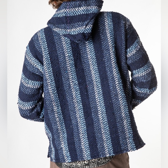 BAJA JOE Mexicali Blues Mexican Hoodie Cotton Sweatshirt S - Picture 13 of 13